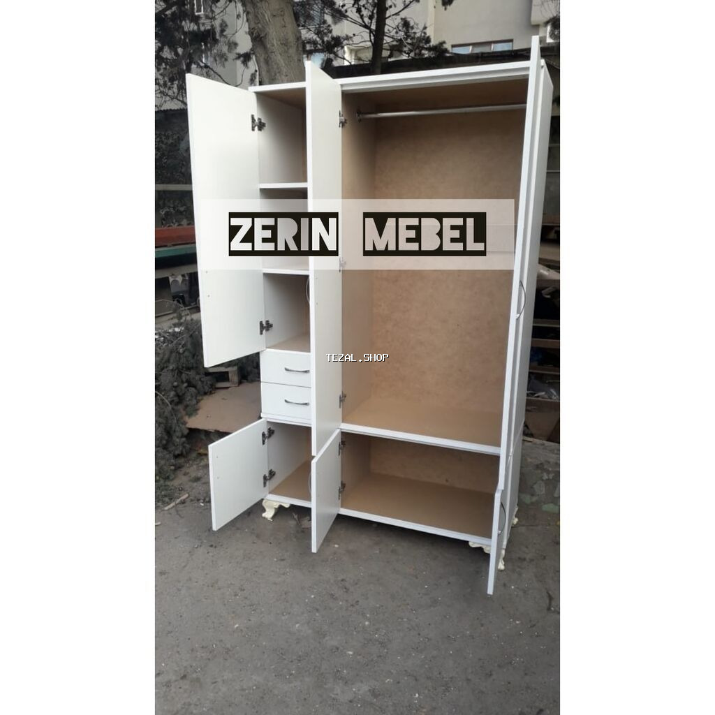 ✅ Yeni 3 qapılı dolab – Topdan qiymətə pərakəndə satış. ✅ Tam yeni 3 - şəkil 4