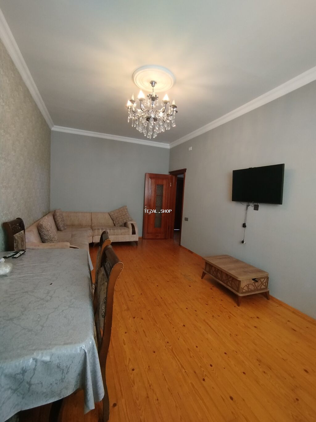 52ci məhəllədə 3 sottda tikilmiş 3 otağlı həyət evi təcili satılır