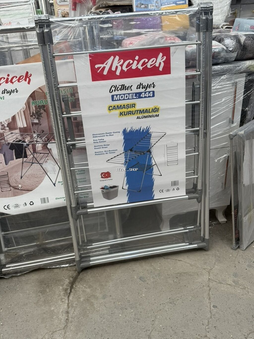 Akcicək paltarqurudan asılqan – Clothes Dryer Model: 445 və 444 - şəkil 3