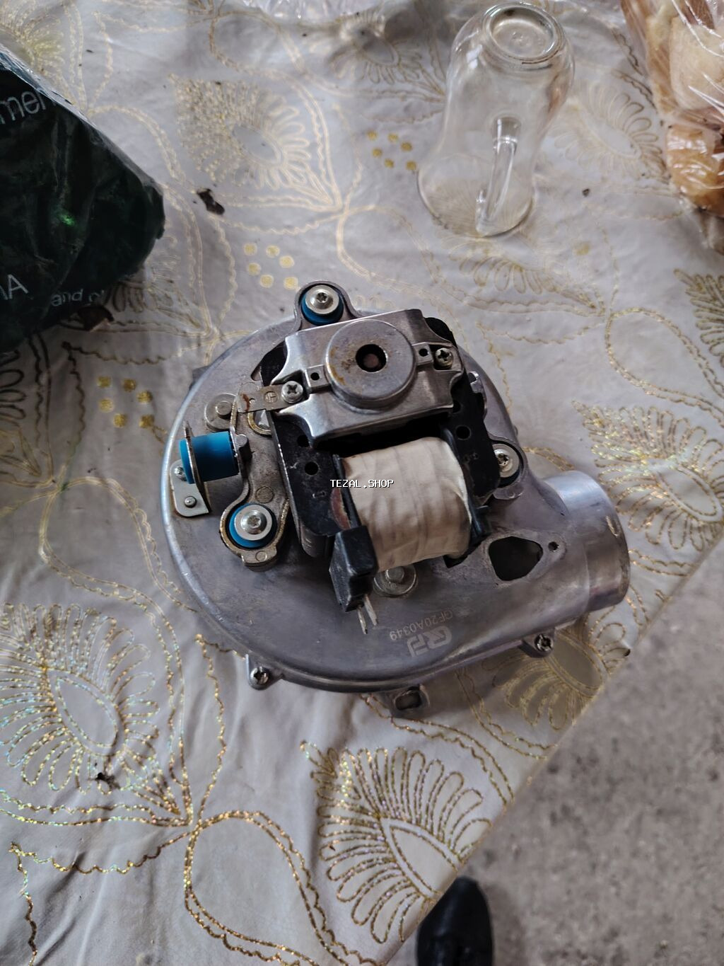 Qazanxana/qaz kombi üçün tüstü çıxarıcı turbina (ventilyator) Məhsul - şəkil 2