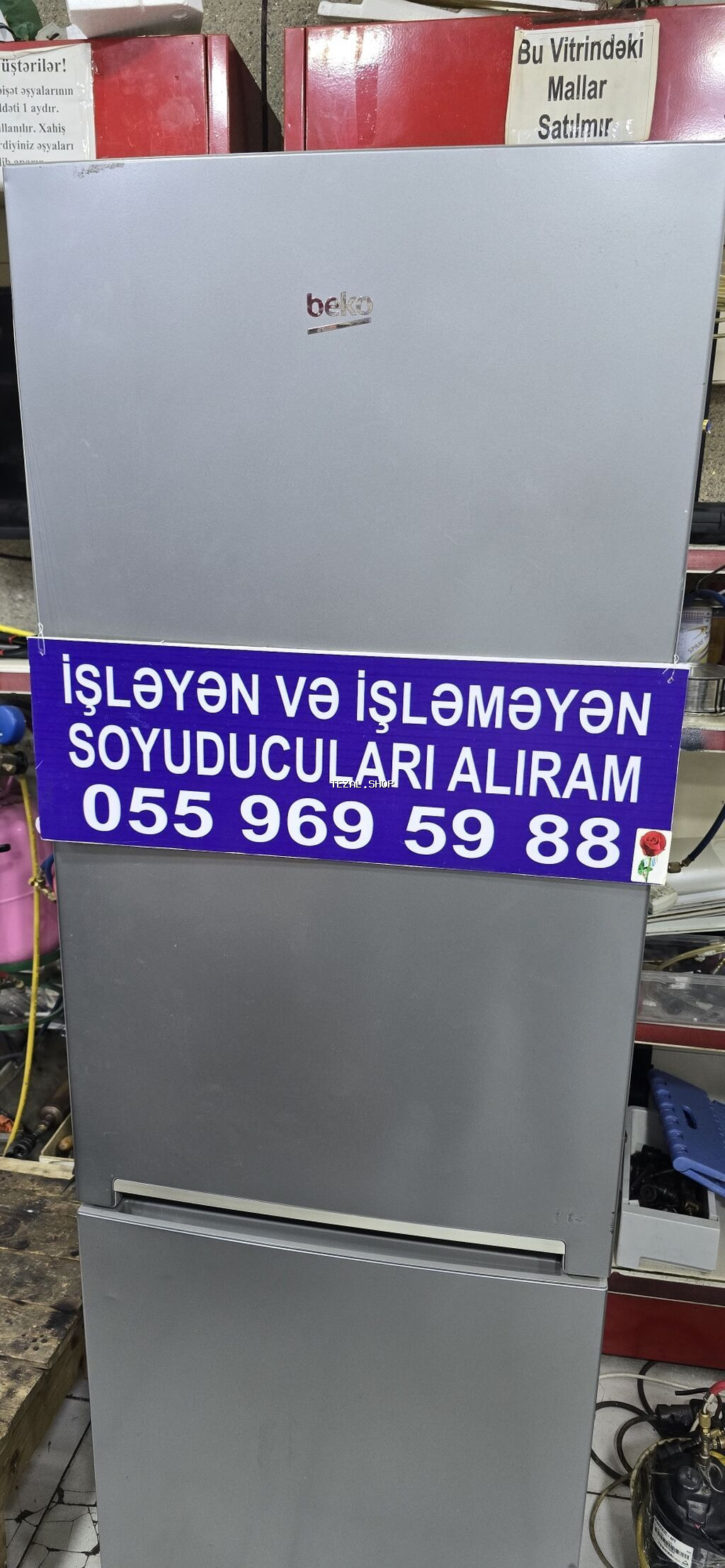 Beko ikiqapılı soyuducu - Marka/model: Beko, alt kamerası dondurucu