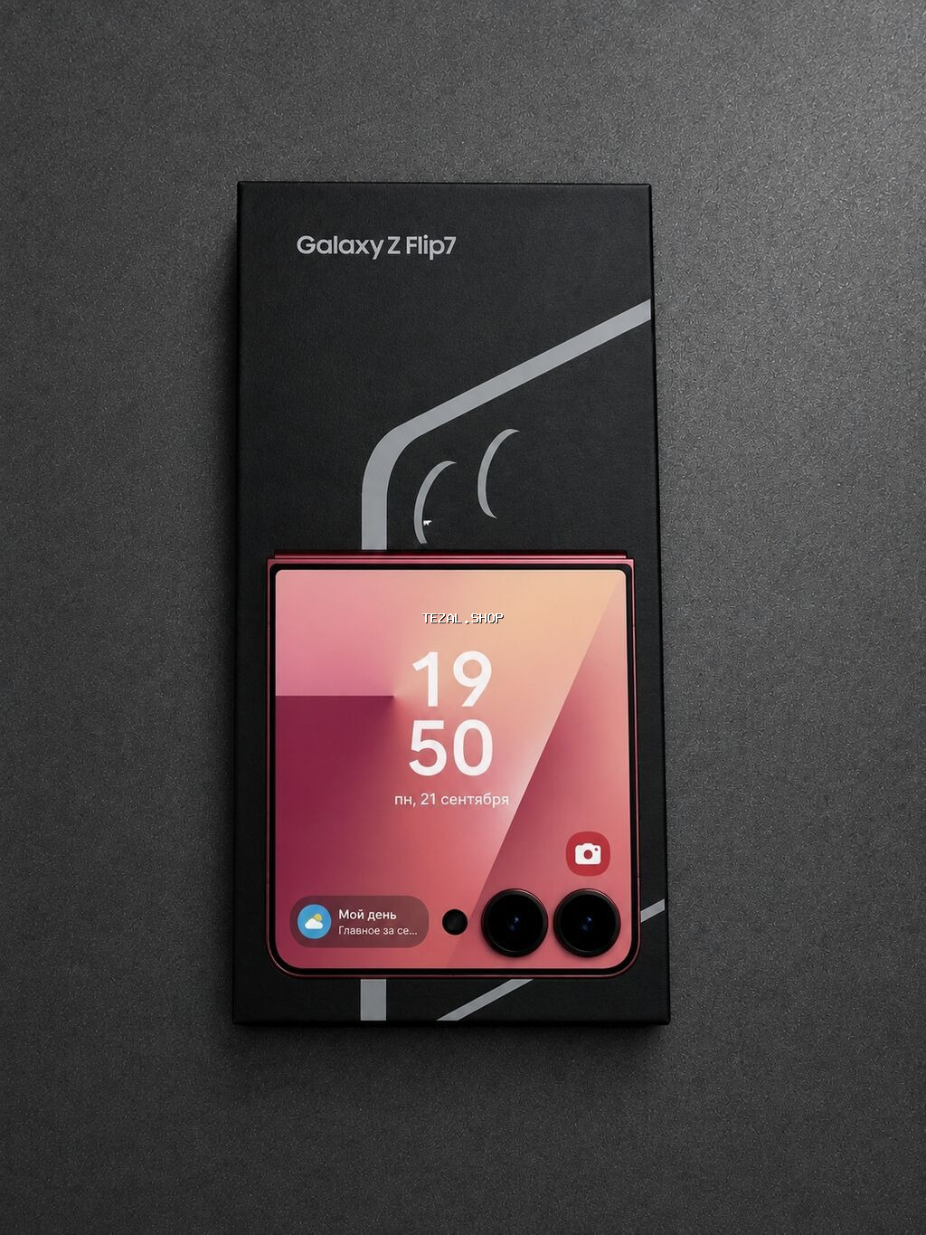 Samsung Galaxy Z Flip7, rəng - Qırmızı