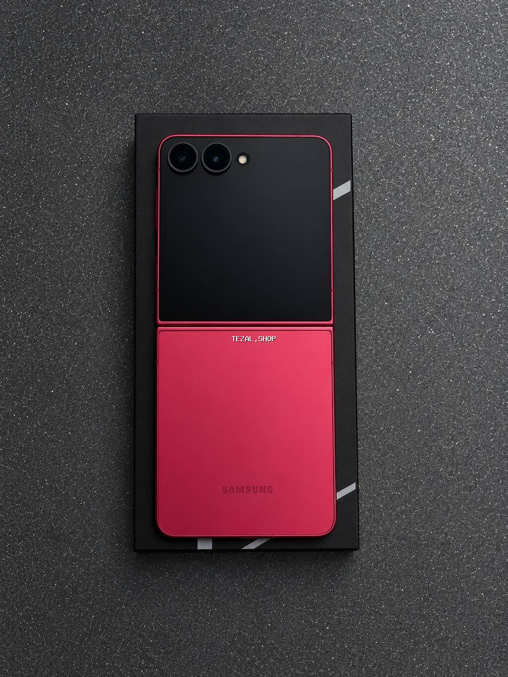 Samsung Galaxy Z Flip7, rəng - Qırmızı - şəkil 2