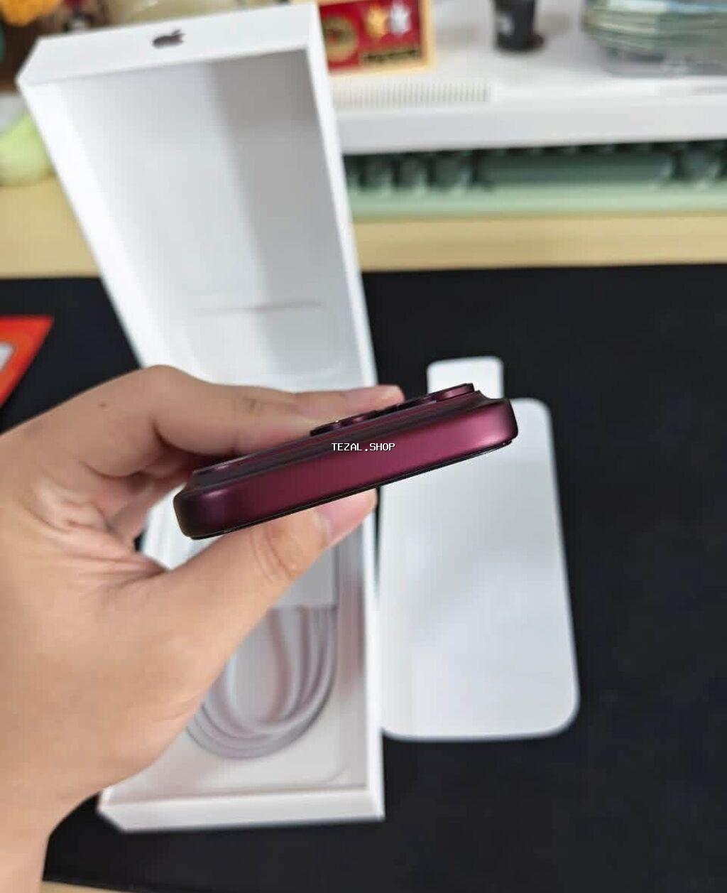 IPhone 18 Pro, 256 GB, Bordo, Zəmanət, Simsiz şarj, Face ID - şəkil 3
