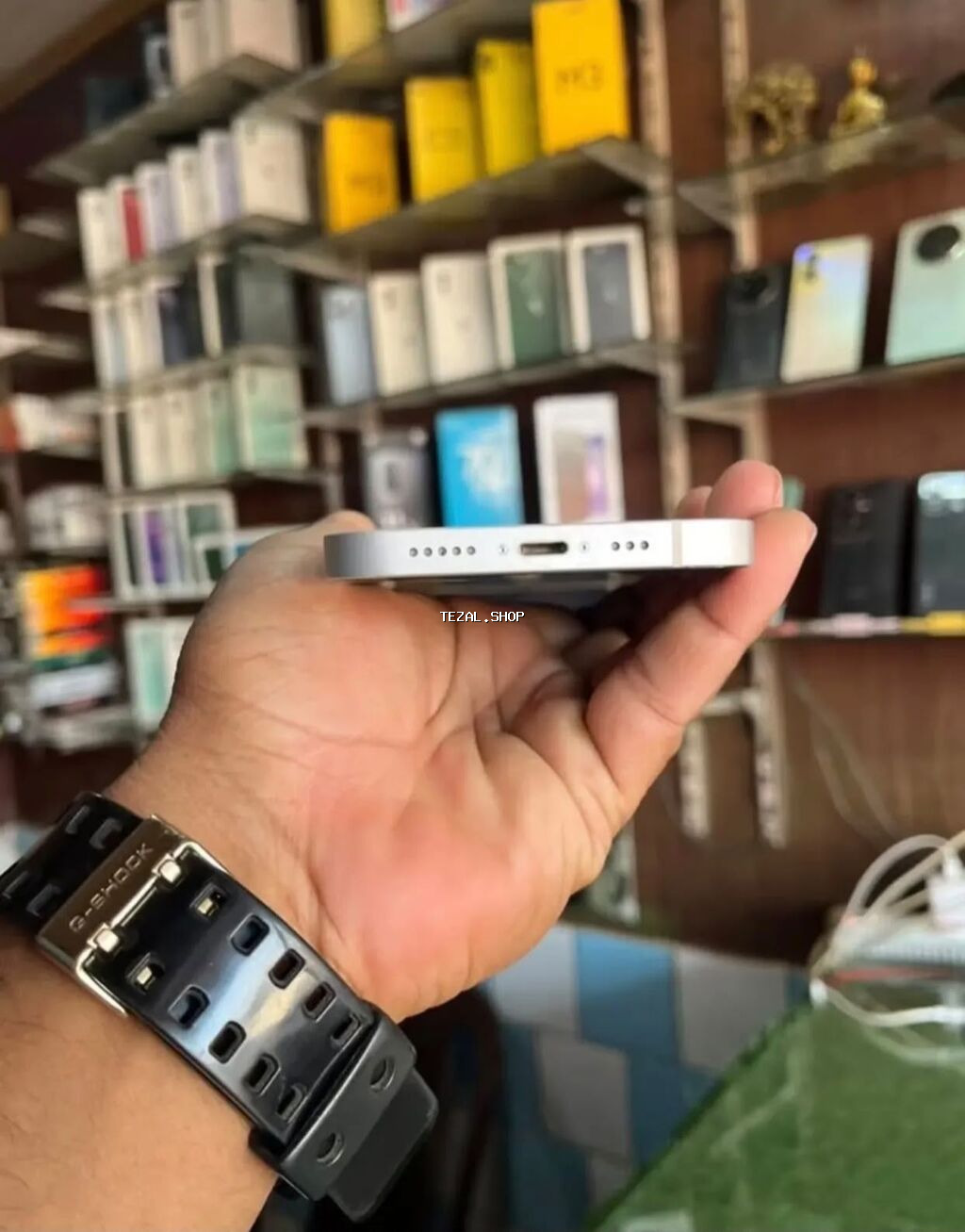IPhone 13, 128 GB, Starlight, Zəmanət, Simsiz şarj, Face ID - şəkil 5