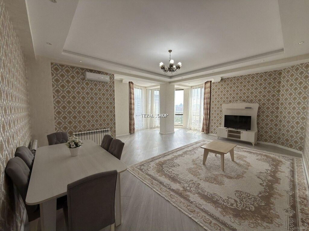 İcarəyə verilir 3 otaqlı yeni tikili 150 m², Nəsimi r. Kateqoriya - şəkil 2
