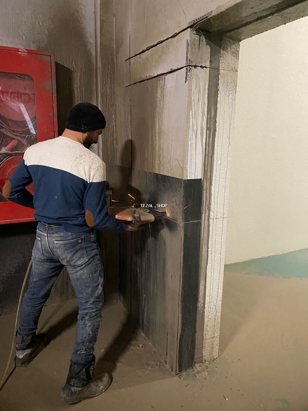 Beton kəsmə və deşik açma xidməti - Dəqiq və səliqəli kəsim: divar - şəkil 3