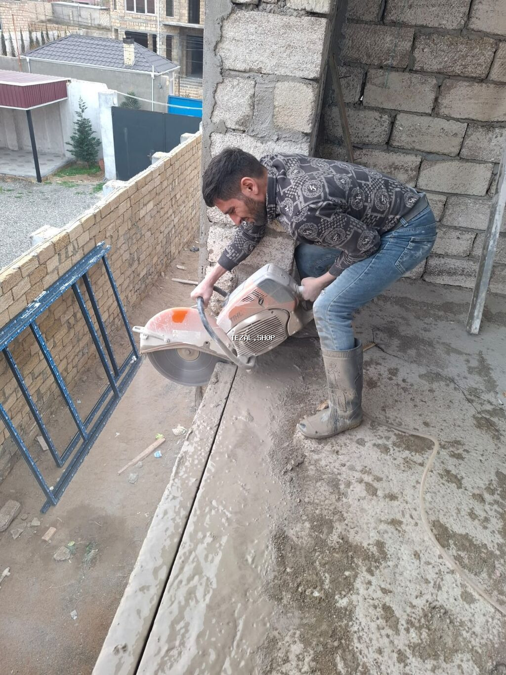 Beton kəsmə və deşik açma xidməti - Dəqiq və səliqəli kəsim: divar - şəkil 4