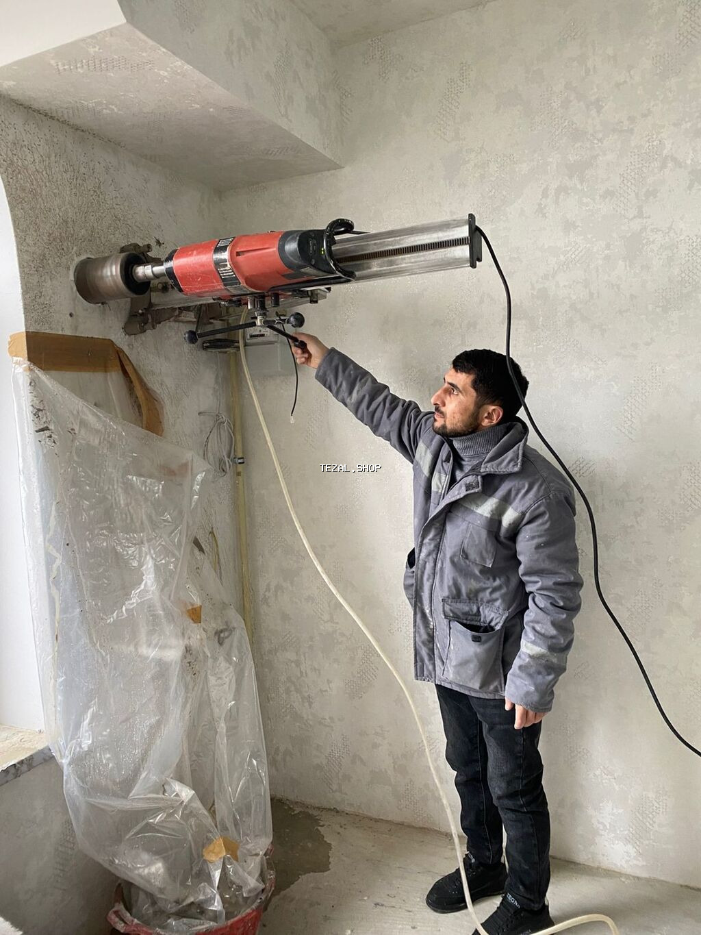 Betondan səssiz kəsim işləri Beton kəsmə deşmə xidməti beton kesen