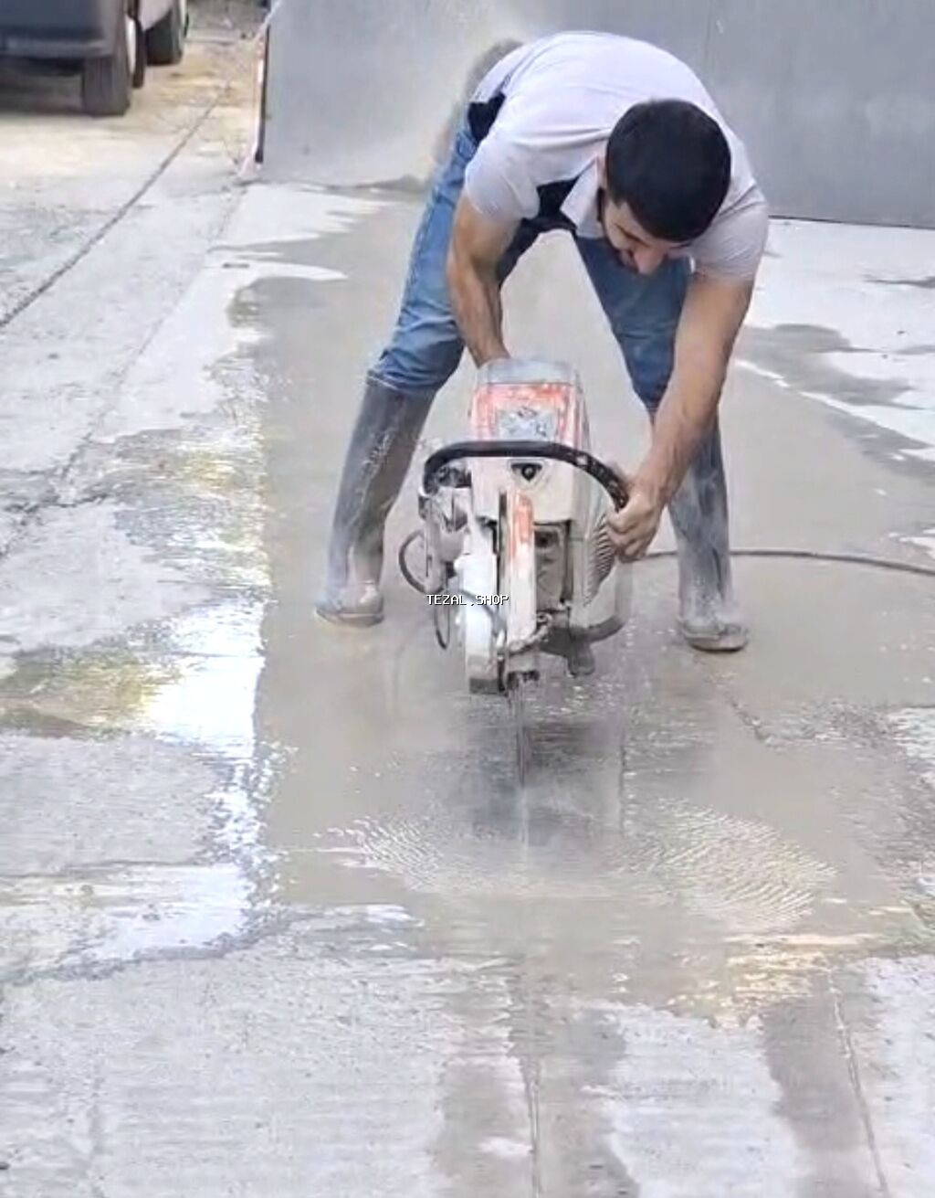 Betondan səssiz kəsim işləri Beton kəsmə deşmə xidməti beton kesen - şəkil 2