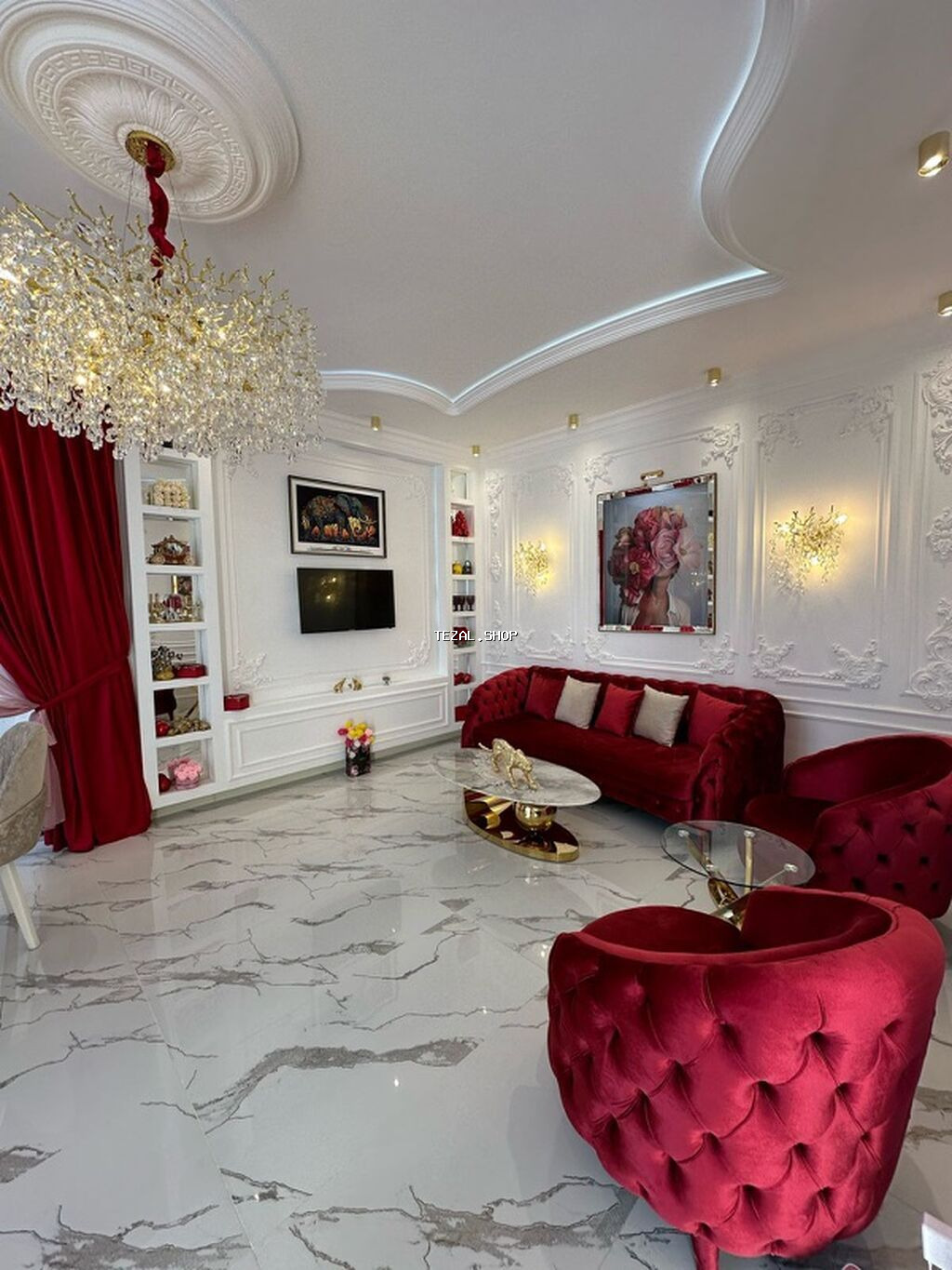 Lüks iki mərtəbəli villa – modern eksteryer və yüksək səviyyəli - şəkil 3