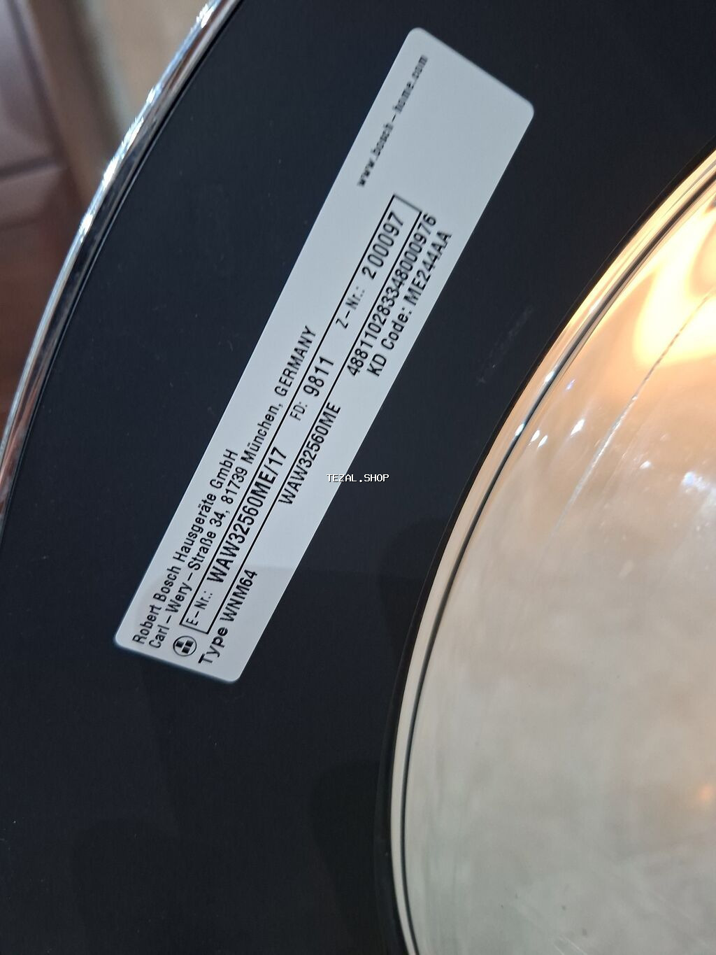 Bosch Serie 8 paltaryuyan maşın – model WAW32560NL (Made in Germany) - şəkil 4