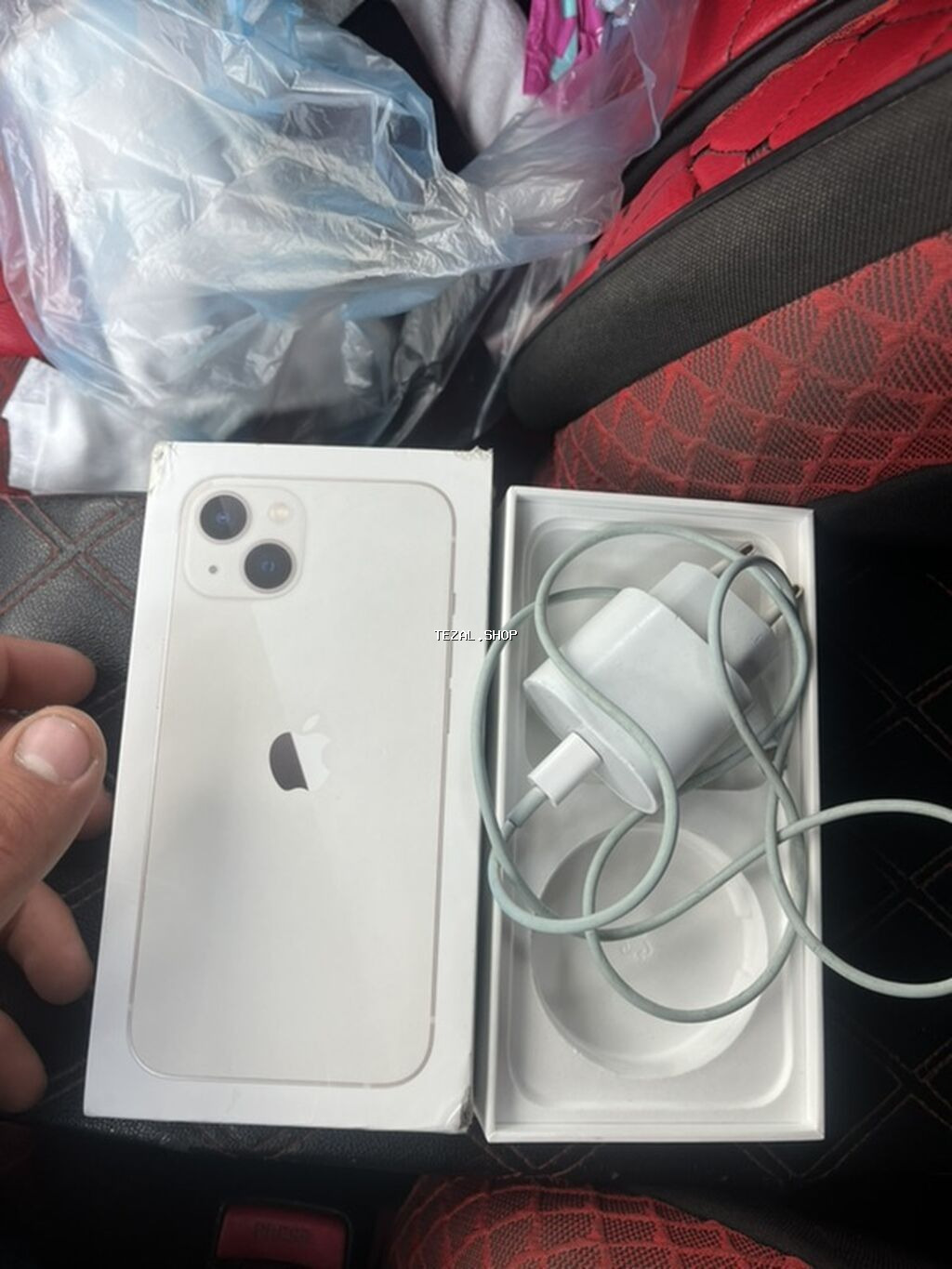 IPhone 13, Ağ, Face ID - şəkil 3