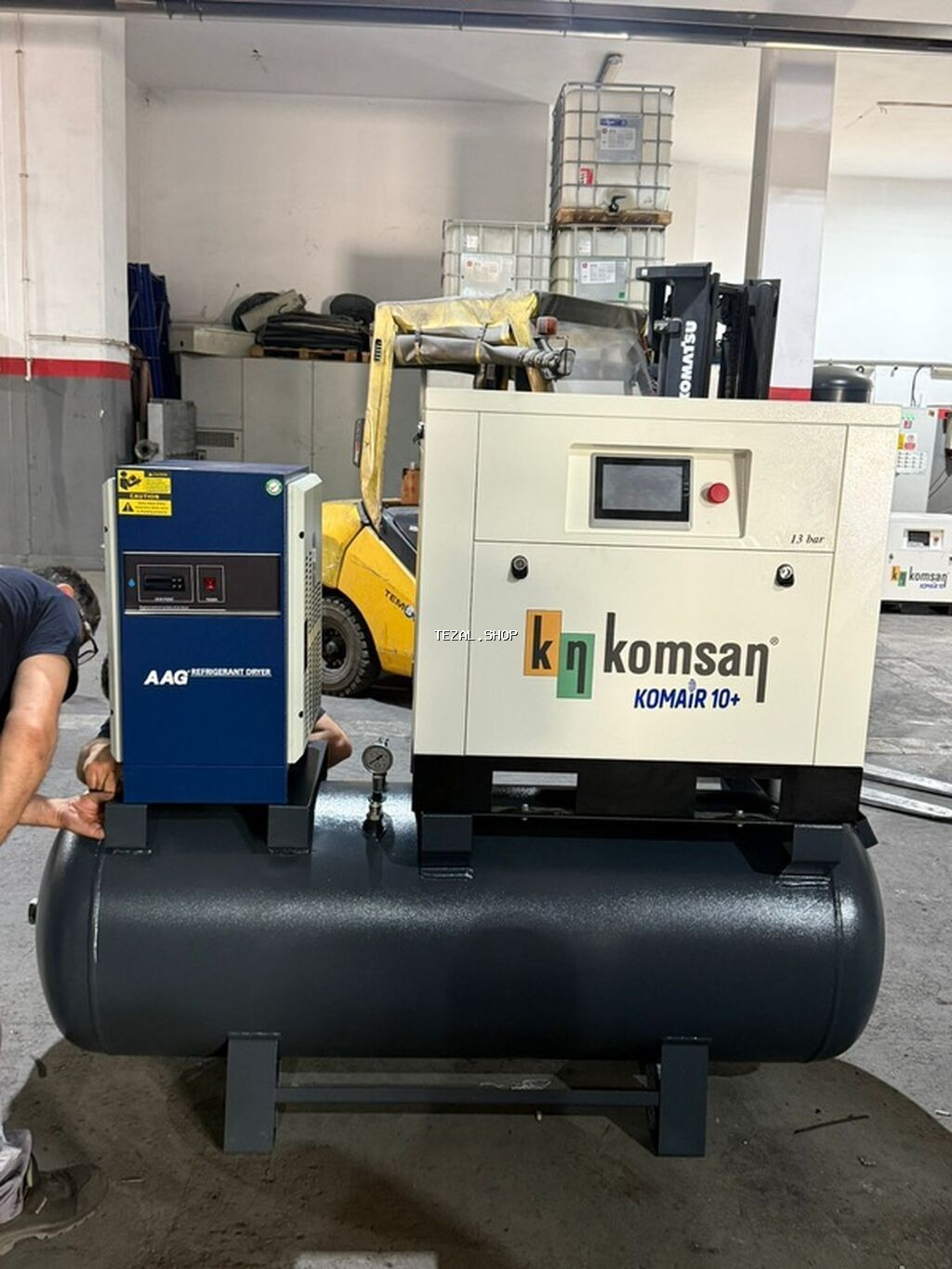 Komsan hava kompressorları – sənaye və istehsalat üçün etibarlı həllər - şəkil 3