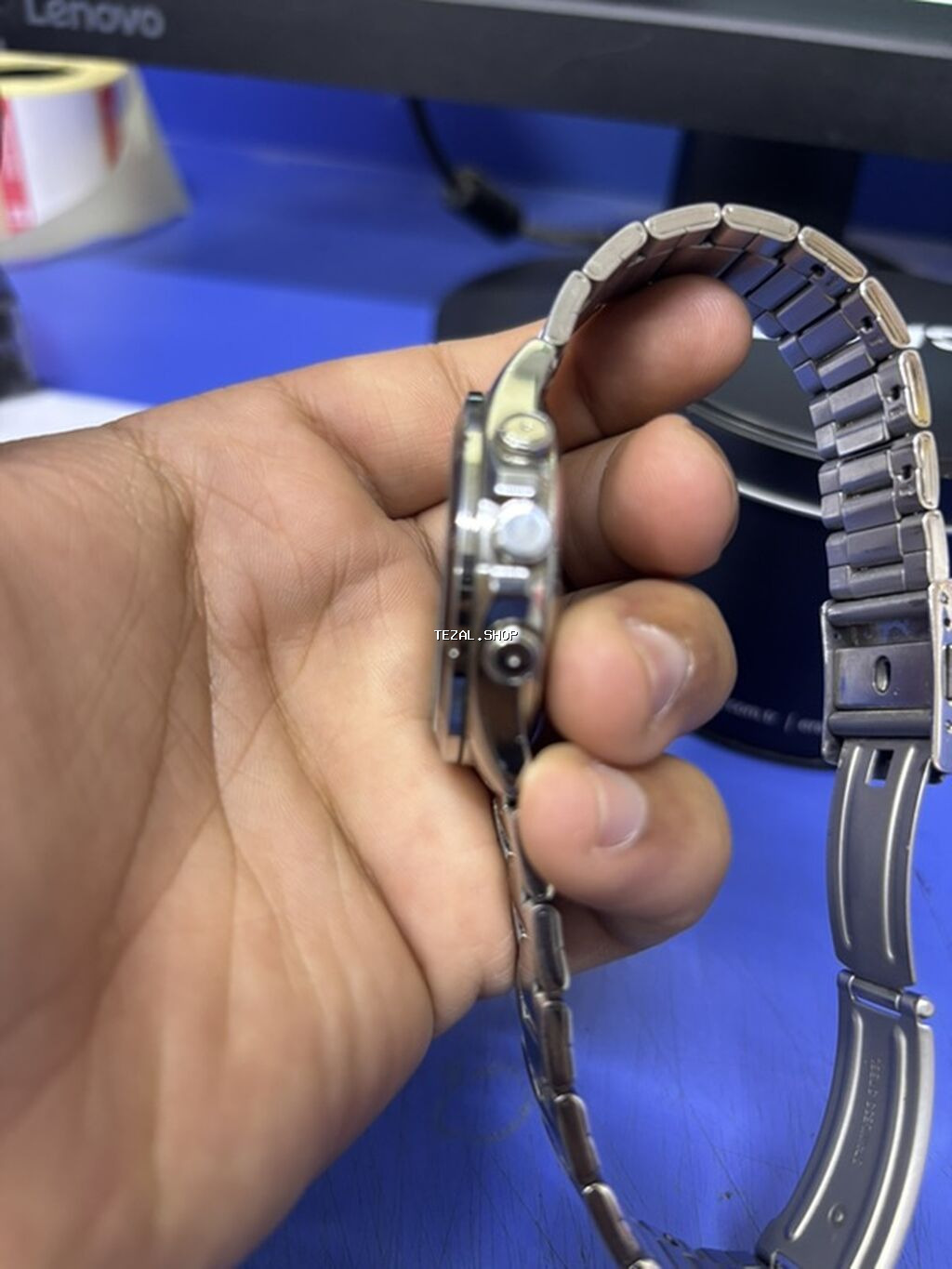İşlənmiş, Qol saatı, Casio, rəng - Gümüşü - şəkil 3
