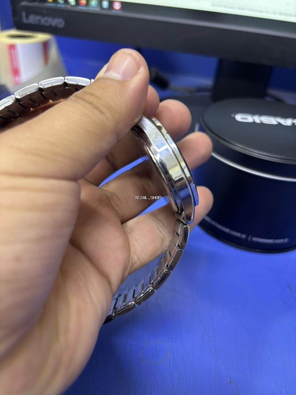 İşlənmiş, Qol saatı, Casio, rəng - Gümüşü - şəkil 4