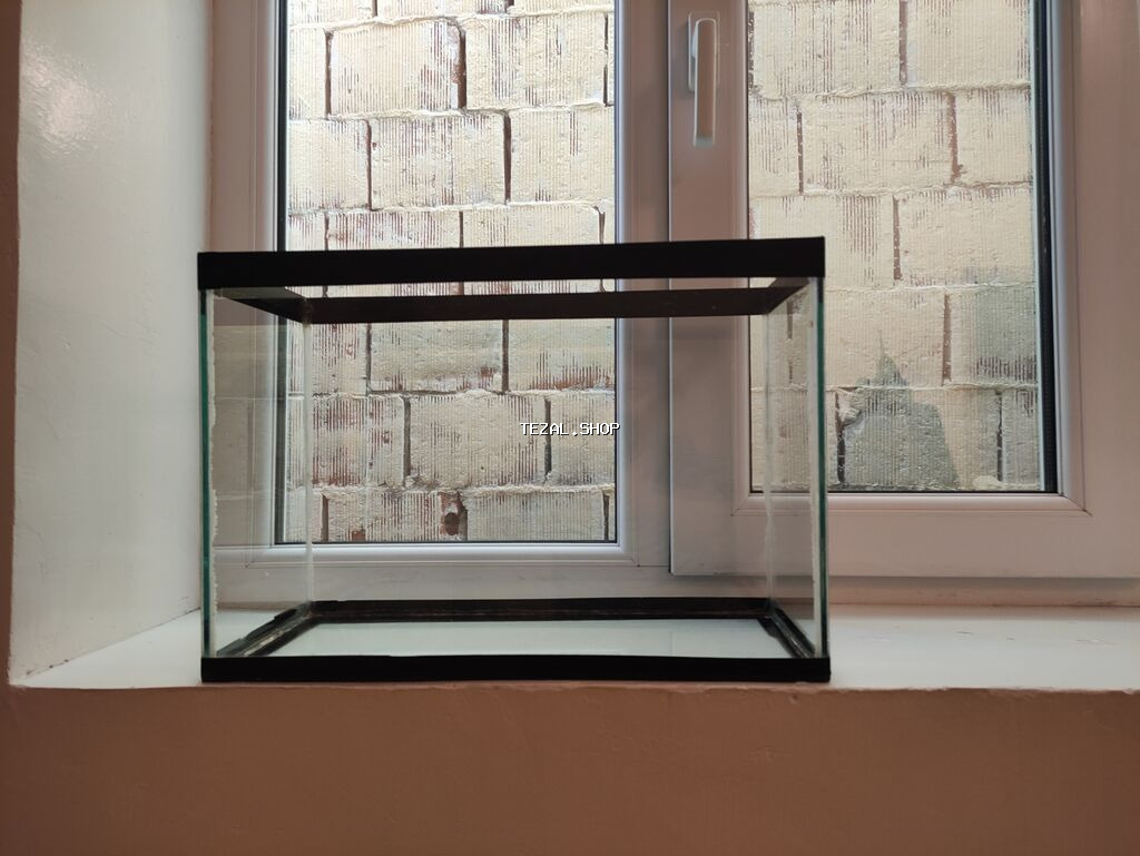 Dördbucaq akvarium, Boş, 10 l, Ünvandan götürmə
