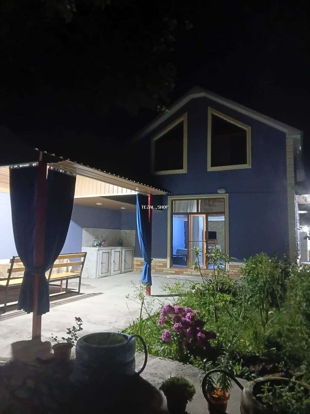 Kirayə üçün həyət evi – bağça və yay mətbəxi ilə.İsmayıllı - şəkil 2