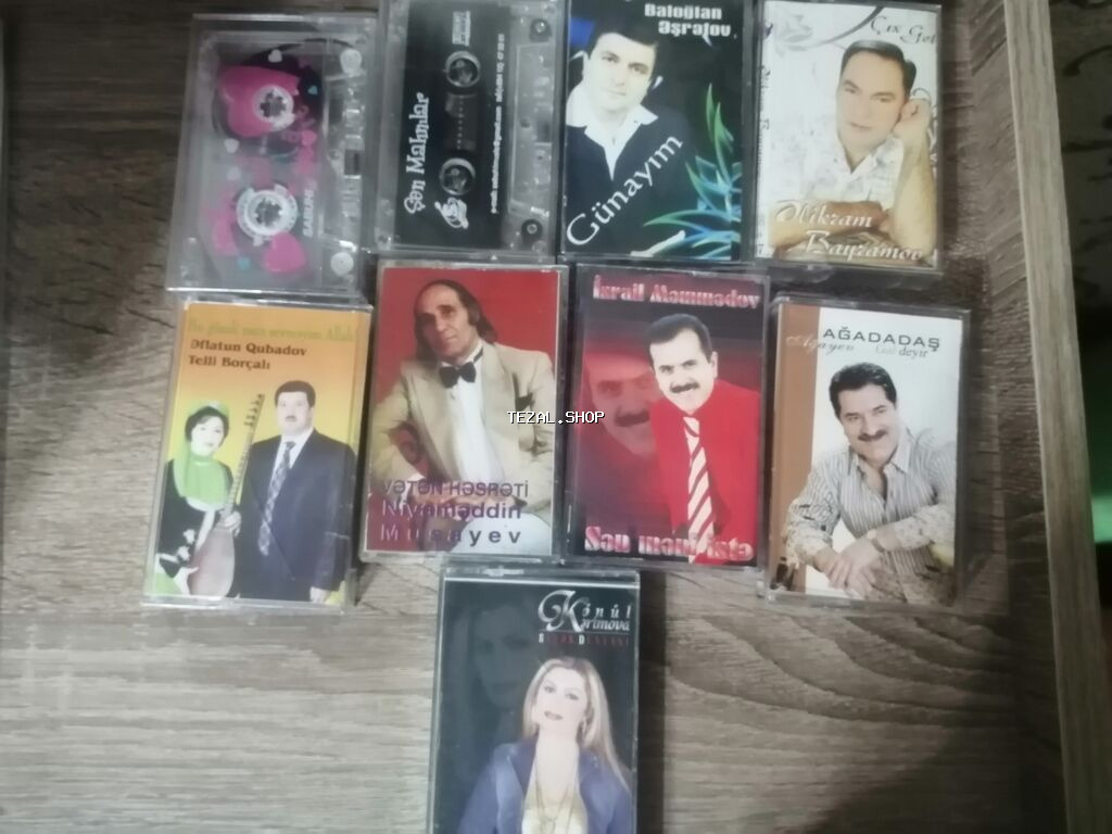 Mahnı kasetləri kolleksiyası bir ədədi 2azn - Orijinal audio