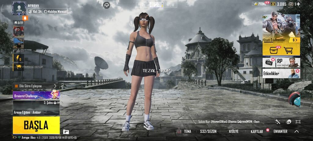 Pubg Mobile Hesab - 7 Destansı 2 Yukseltilebilir Silah Nadir Deve