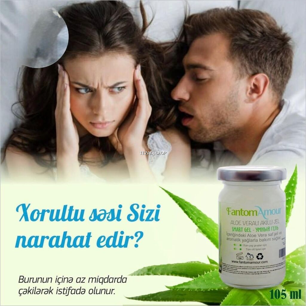 FantomAmour Aloe Veralı Ağıllı Jel – 105 ml Məhsulun təsviri: - - şəkil 2