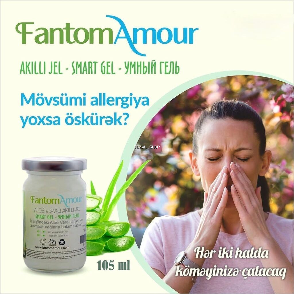 FantomAmour Aloe Veralı Ağıllı Jel – 105 ml Məhsulun təsviri: - - şəkil 3