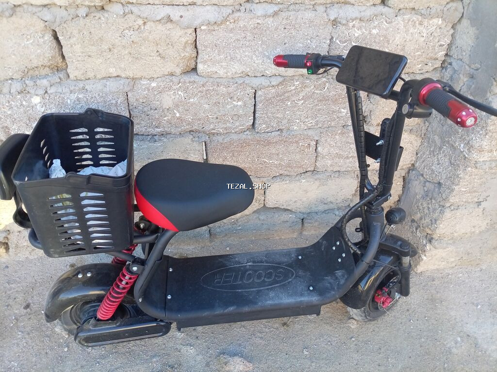 Elektrik skuter – oturacaqlı, səbətli model Surəti 35 100 kilo - şəkil 3