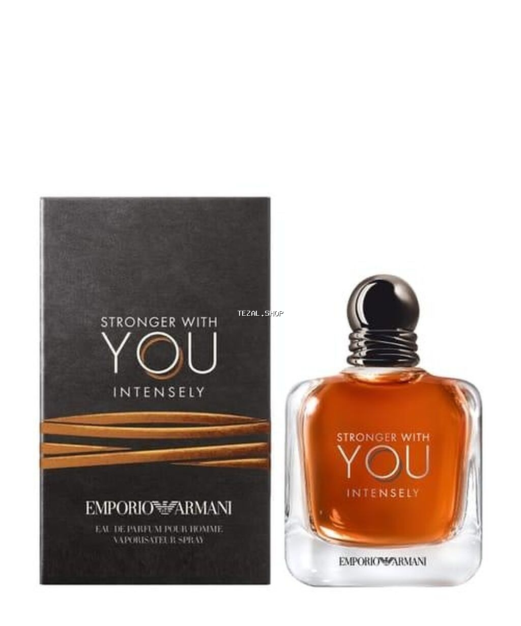 Emporio Armani Stronger With You Intensely – kişi üçün Eau de Parfum