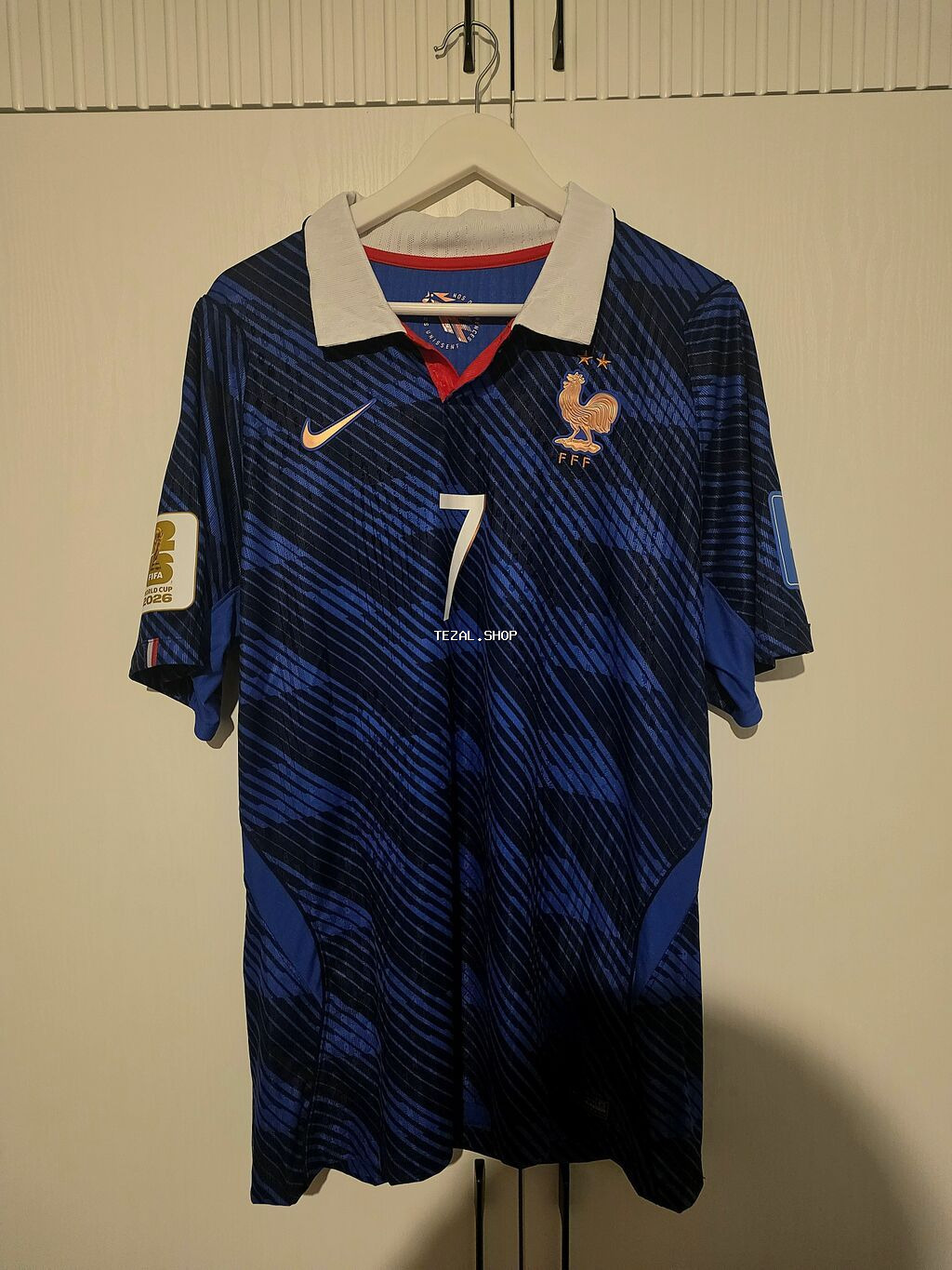 Futbolka, Nike, 2XL, rəng - Göy - şəkil 3