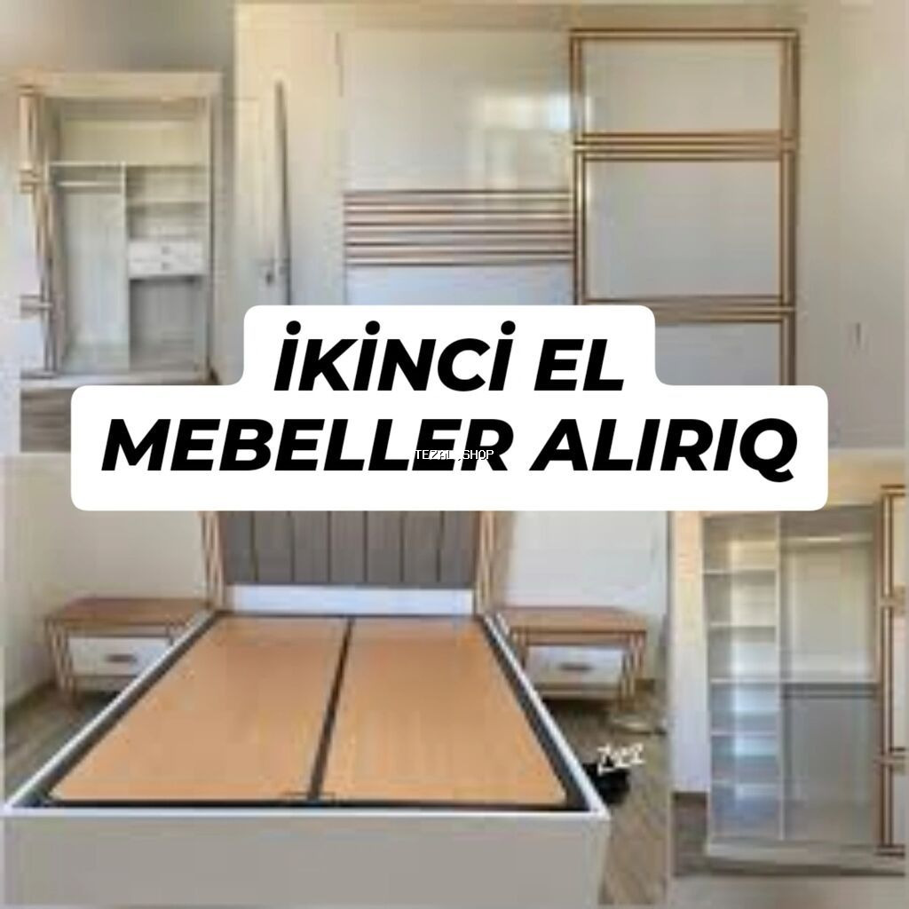 Ikinci El Mebeller Aliriq bahali mebeller almiriq şfoner taxt krovat