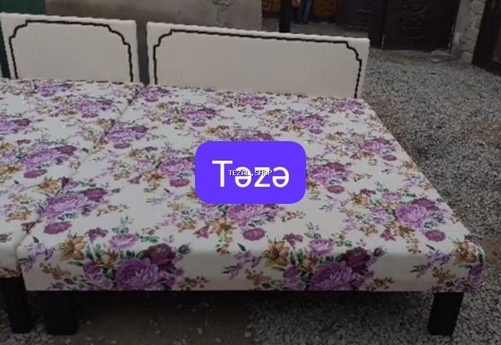 1 nəfərlik çarpayılar 60 manat. 2 nəfərlik taxt 110 manat. Çatdırılma