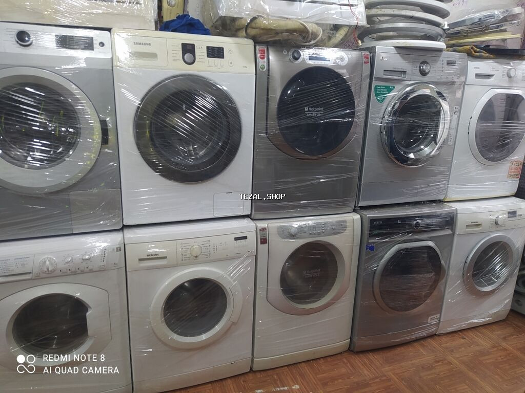 Paltaryuyan maşın Hotpoint Ariston, 7 kq, İşlənmiş, Avtomat, Qurutmasız, Kredit yoxdur, Pulsuz çatdırılma - şəkil 2