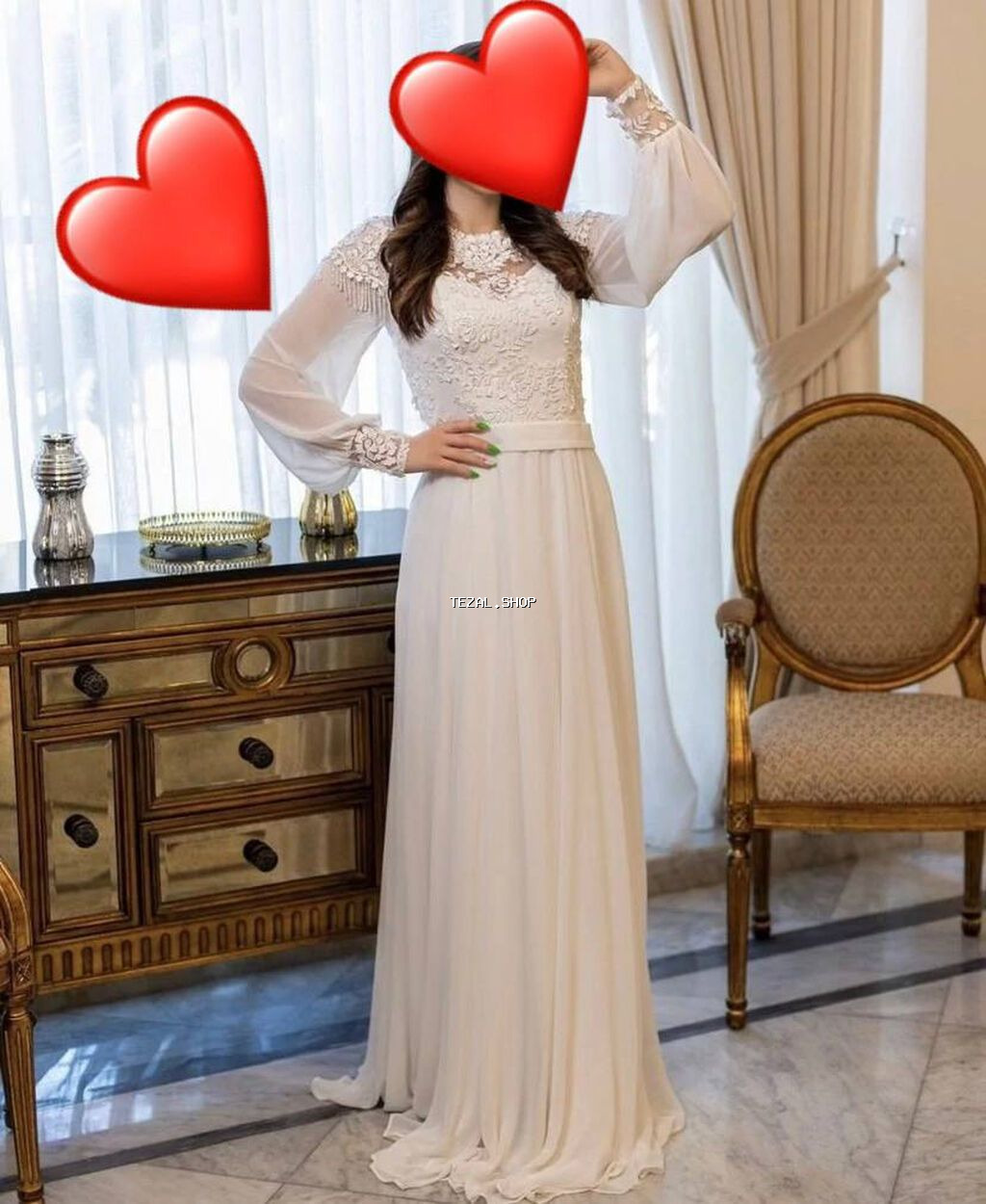Nişan, nikah donu, gəlinlik 36–38, hətta 34 geyinənlərə də olur - şəkil 3