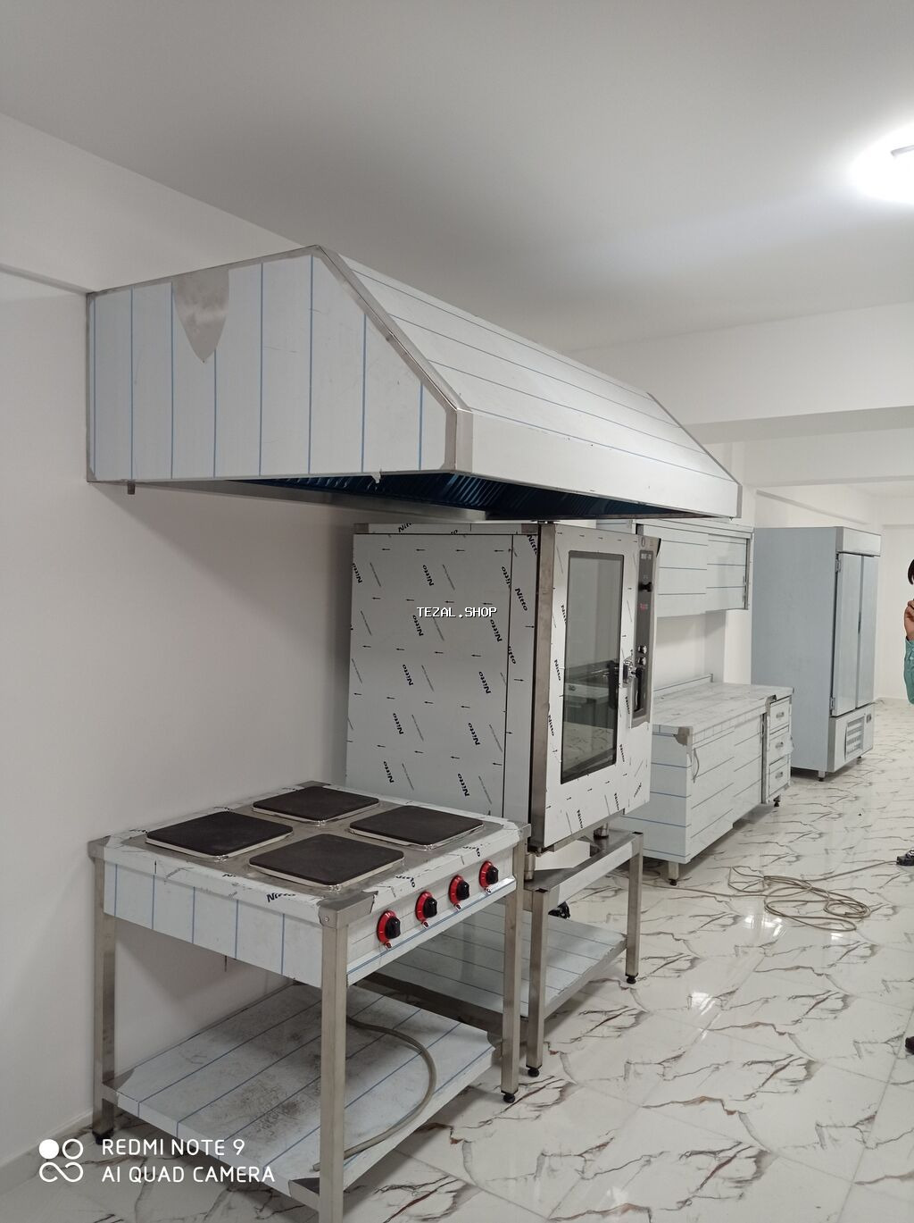 Restaranlar üçün hər ölçüdə paslanmaz mətbəx avadanlıqları yigilir bir - şəkil 3