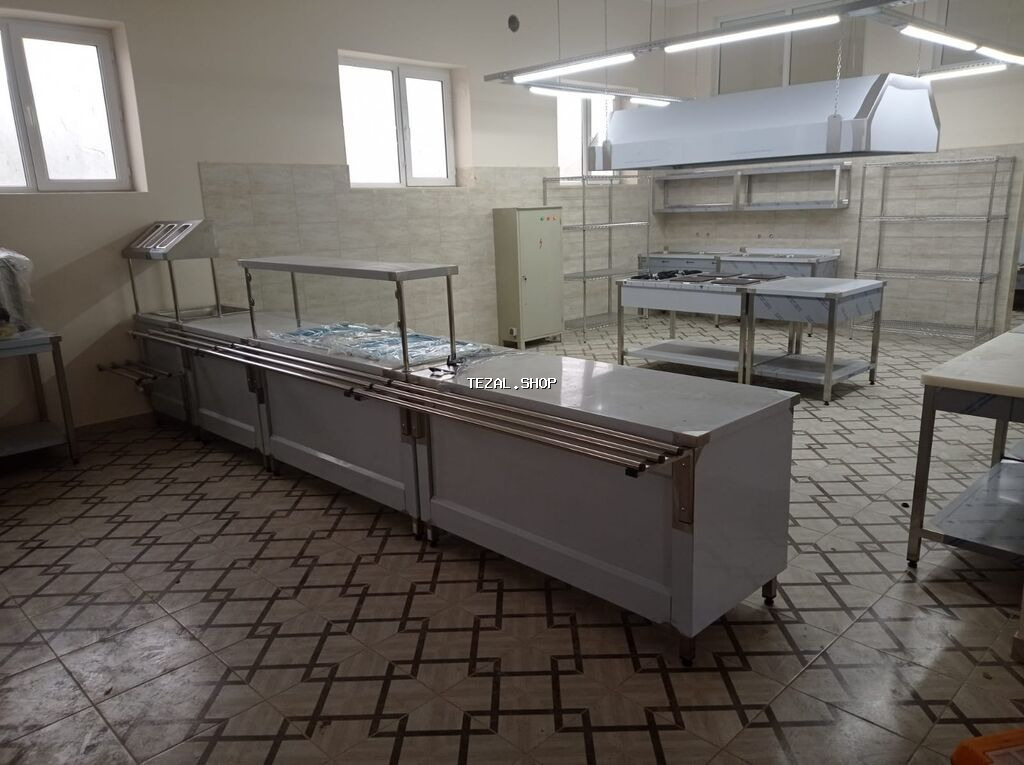 Restaranlar üçün hər ölçüdə paslanmaz mətbəx avadanlıqları yigilir bir - şəkil 5