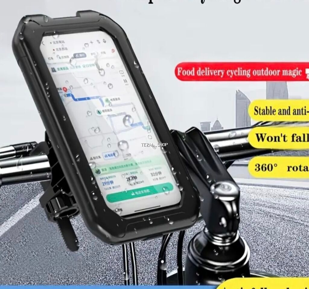 Velosiped üçün suya davamlı telefon tutacağı/korpusu - İkiqat