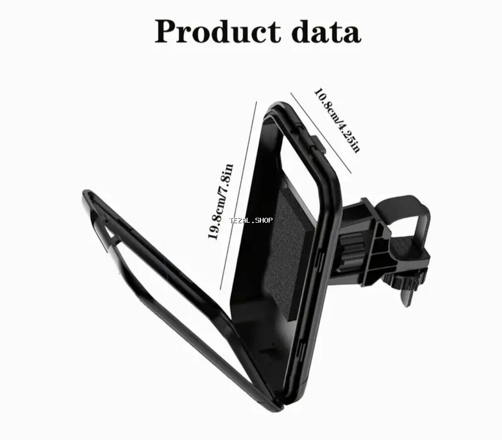 Velosiped üçün suya davamlı telefon tutacağı/korpusu - İkiqat - şəkil 4