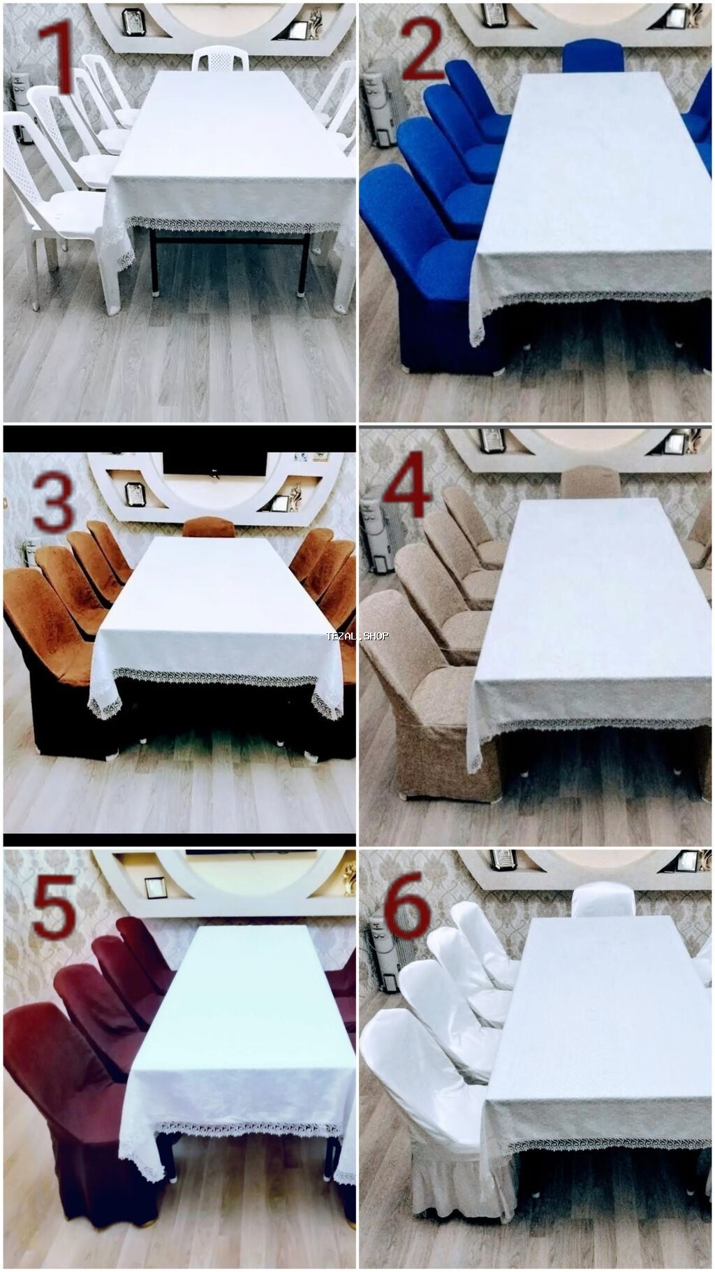 Masa və oturacaq icarəsi. Kirayə stol stul. Tədbirlər üçün. Ad - şəkil 4