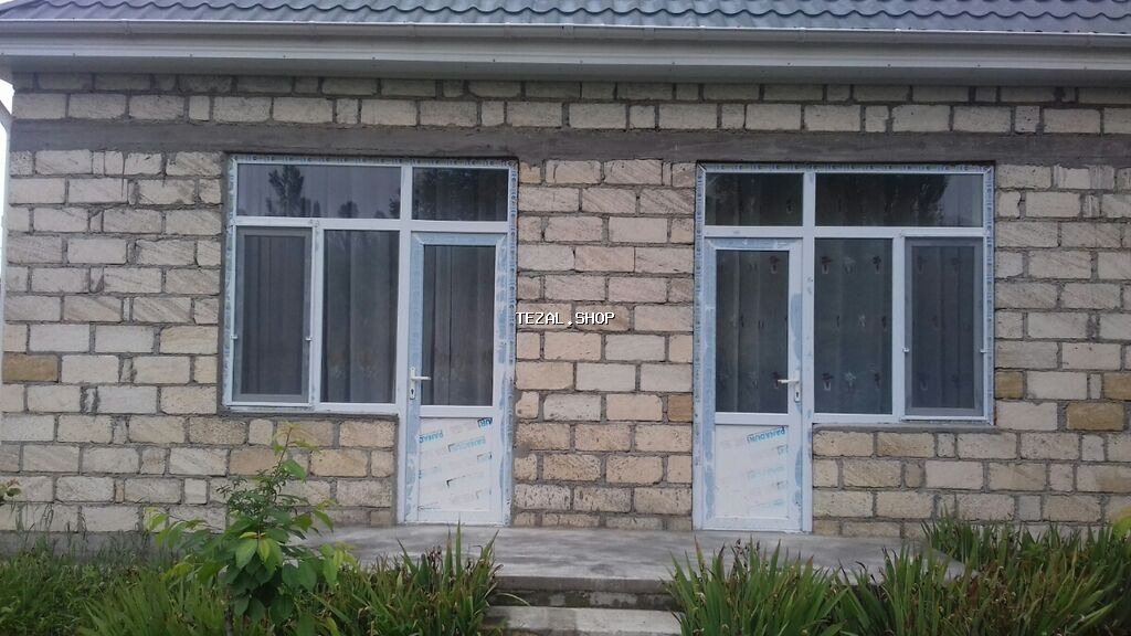 100 kv. m, 3 otaqlı, Artezian quyusu, Qaz, İşıq - şəkil 2