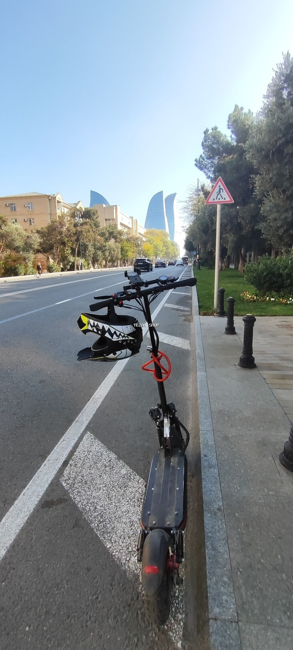 İşlənmiş Elektrik samokat > 12", 751 - 1000 Vt, > 45 km/s, Pulsuz çatdırılma - şəkil 3