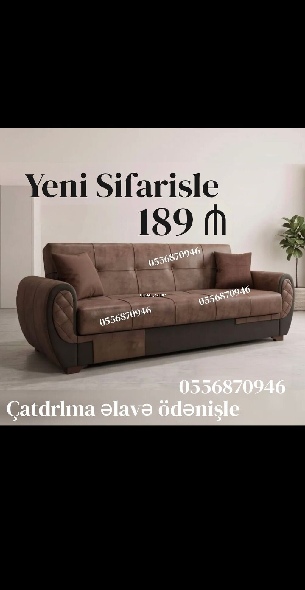 Divan, Yeni, Açılan, Bazalı, Parça, Ödənişli çatdırılma - şəkil 5