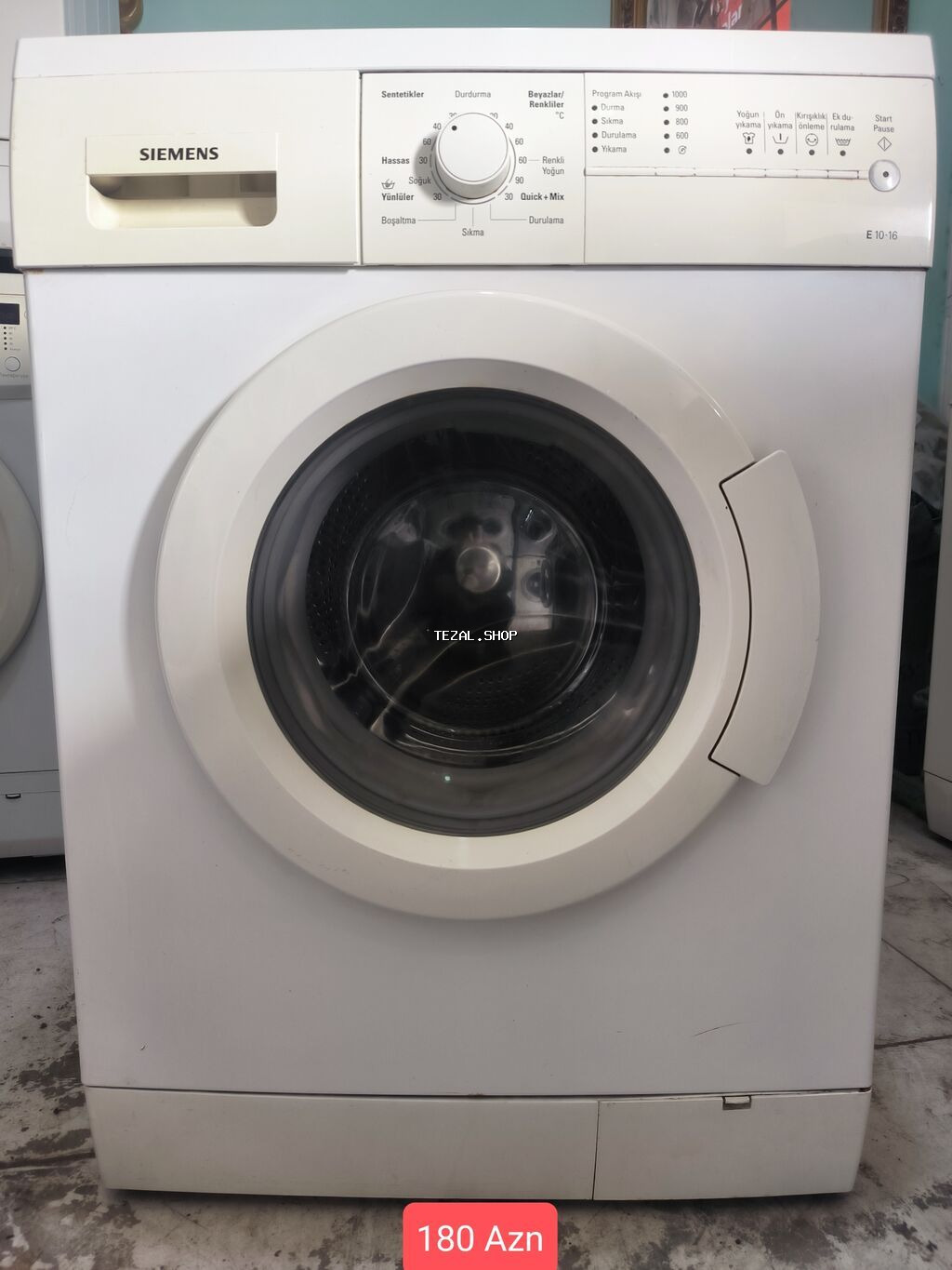 Paltaryuyan maşınlar – seçilmiş modellər 1) Siemens varioPerfect - şəkil 2