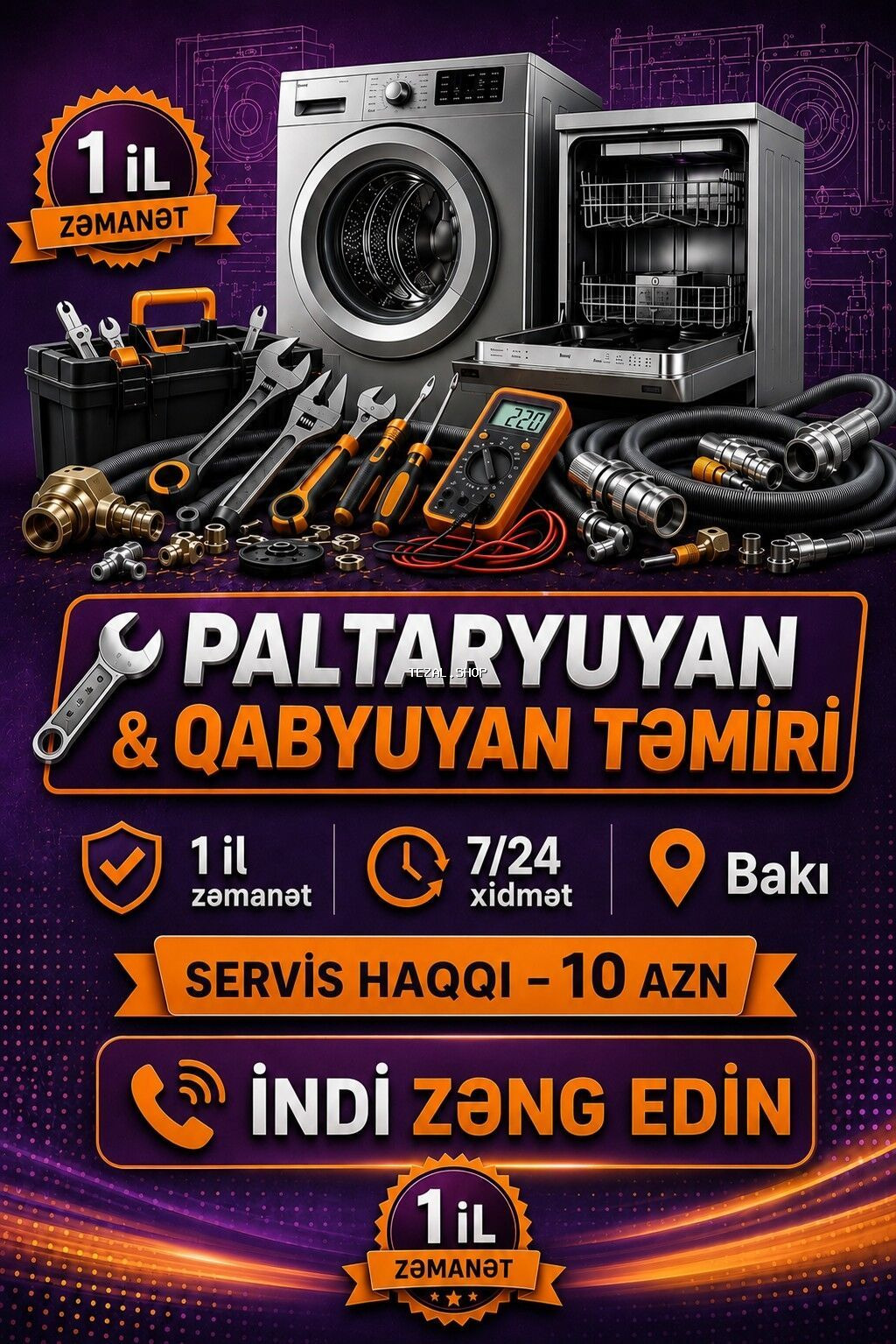 Paltaryuyan maşın Beko, 9 kq, İşlənmiş, Avtomat, Qurutma var, Kredit yoxdur, Pulsuz çatdırılma - şəkil 2