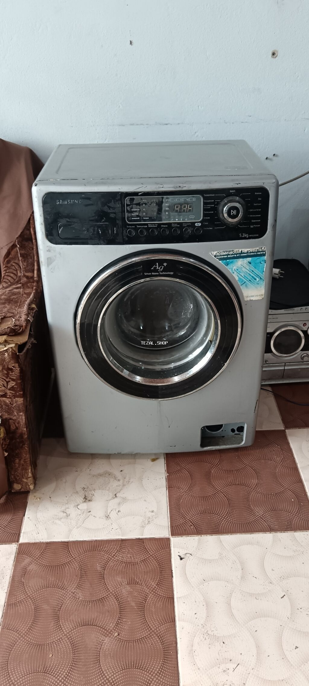 Paltaryuyan maşın Samsung, 5 kq, İşlənmiş, Avtomat, Qurutmasız, Kredit yoxdur