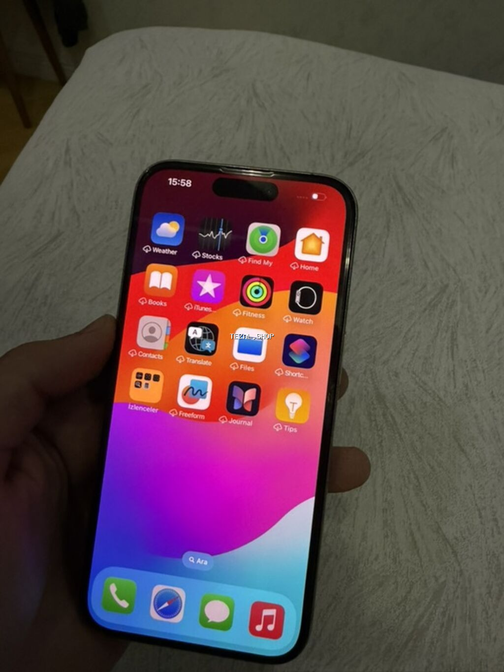 IPhone 15 Pro, 256 GB, Natural Titanium - şəkil 2