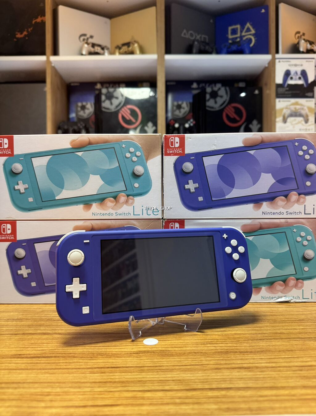 Nintendo Switch Lite 128GB Blue Yüngül, rahat və hər yerə rahatlıqla