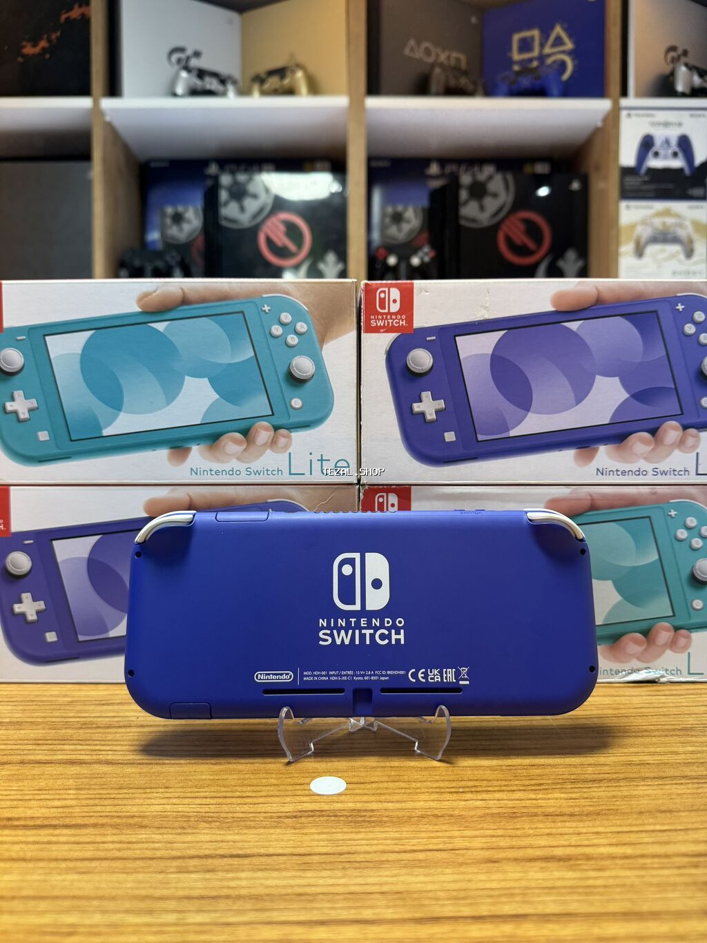 Nintendo Switch Lite 128GB Blue Yüngül, rahat və hər yerə rahatlıqla - şəkil 2
