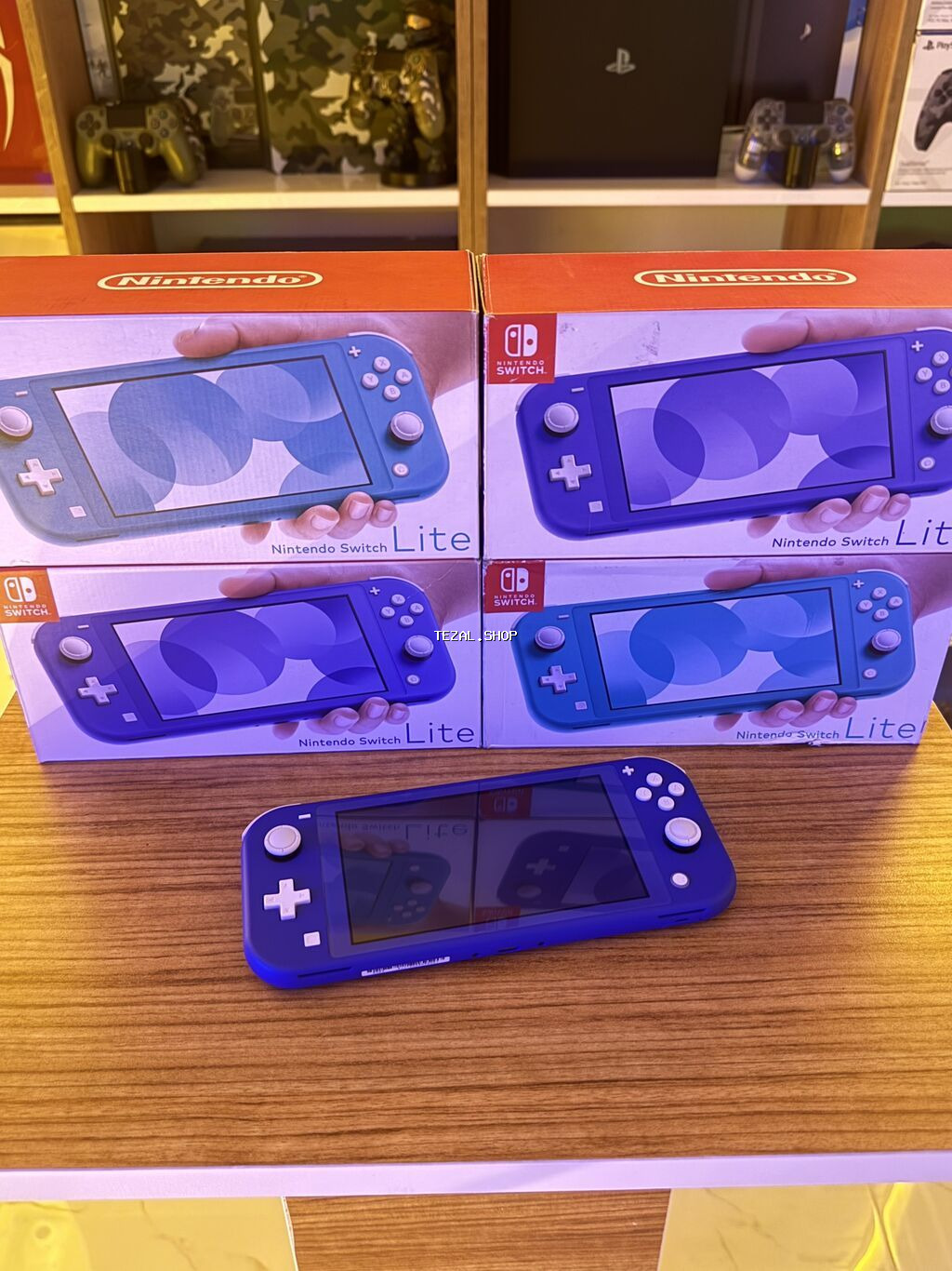 Nintendo Switch Lite 128GB Blue Yüngül, rahat və hər yerə rahatlıqla - şəkil 4