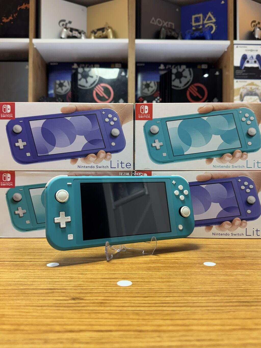 Nintendo Switch Lite 128GB Turquoise Yüngül, rahat və hər yerə