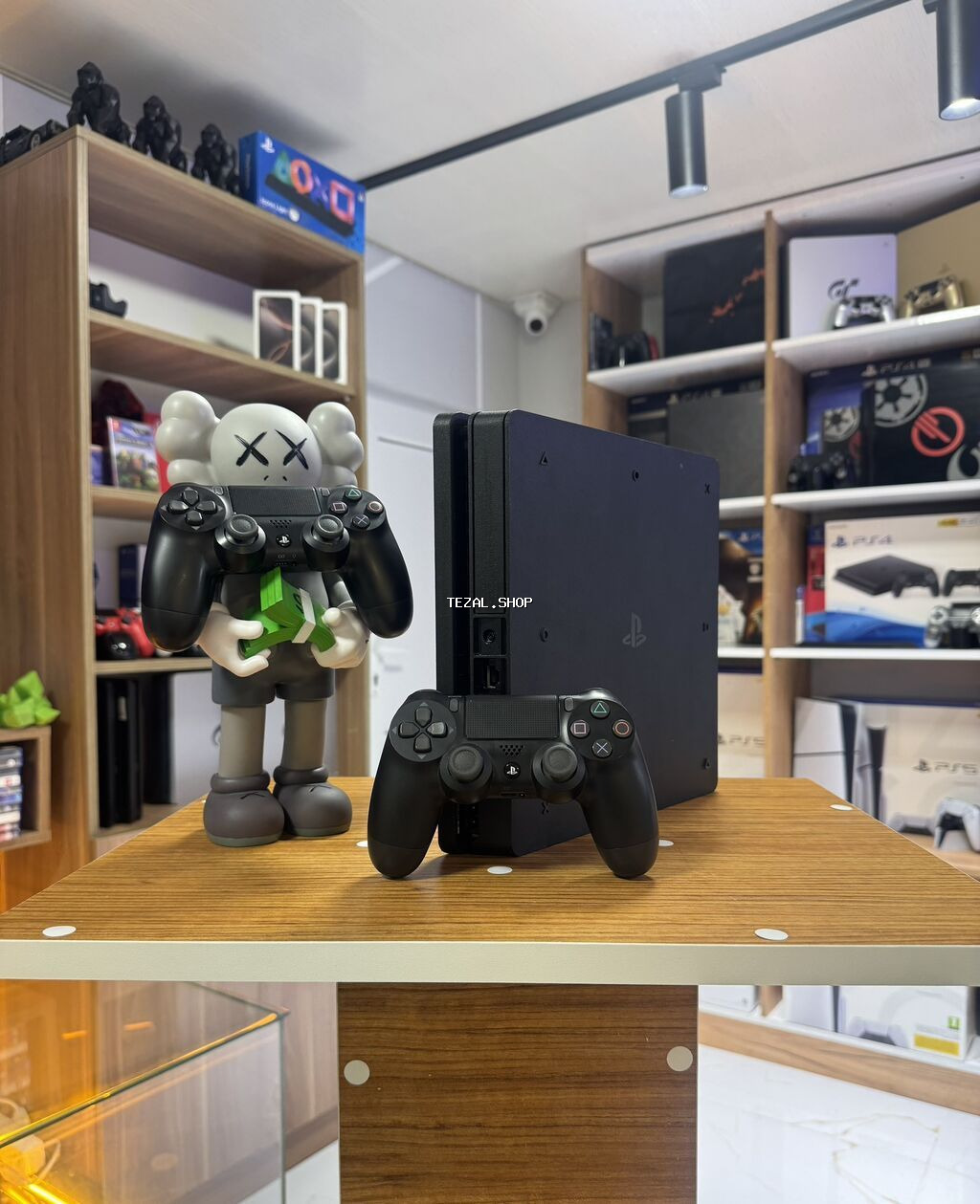 PlayStation 4 Slim 500GB Proşivkalı Tam işlək vəziyyətdədir, bütün - şəkil 2